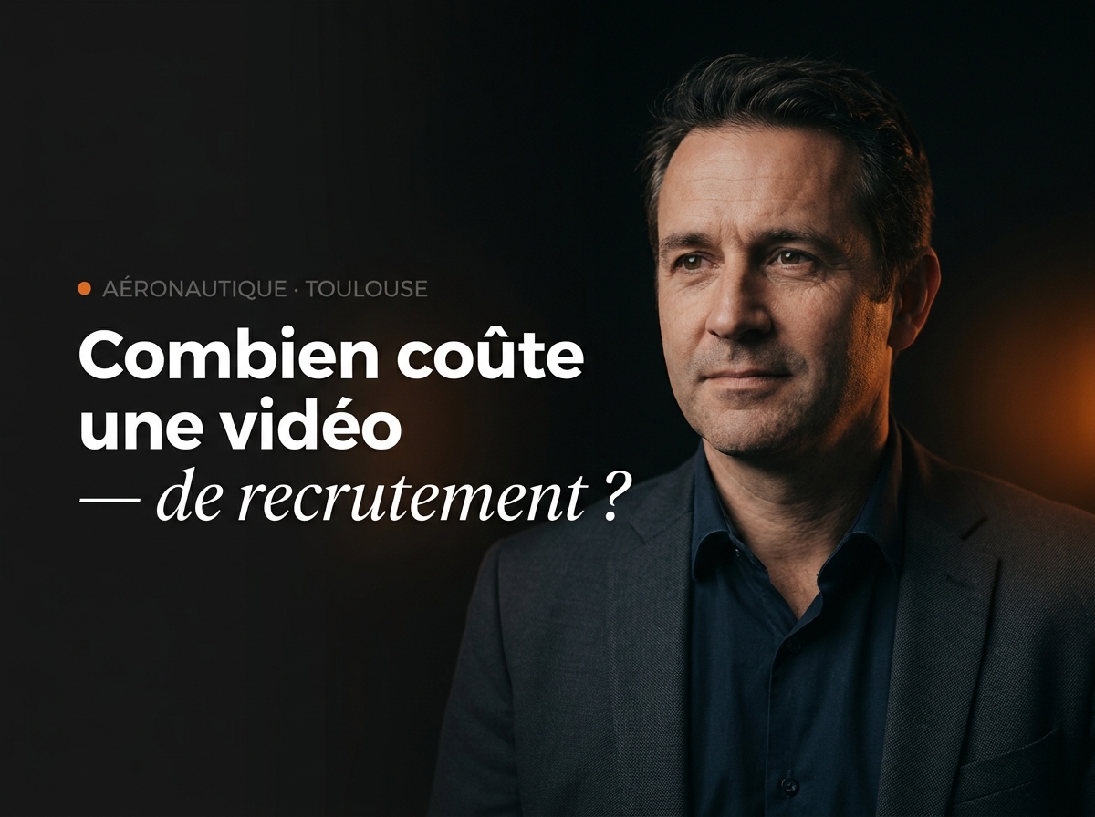 Combien coûte une vidéo de recrutement pour un sous-traitant aéronautique à Toulouse ?
