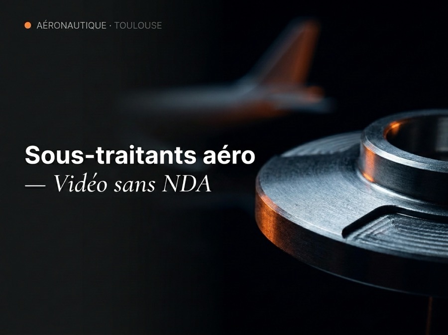 Communication digitale pour sous-traitants aéronautiques à Toulouse