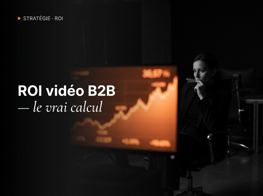 ROI d'une vidéo B2B industrielle : comment le calculer honnêtement